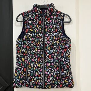 Joules Women’s Snug Gilet Multicolor Print Packable Puffer Vest UK 10 US 6
